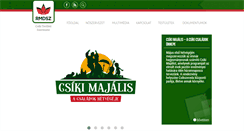 Desktop Screenshot of csikirmdsz.ro