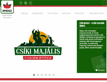 Tablet Screenshot of csikirmdsz.ro